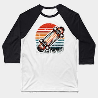 Skateboard Baseball T-Shirt